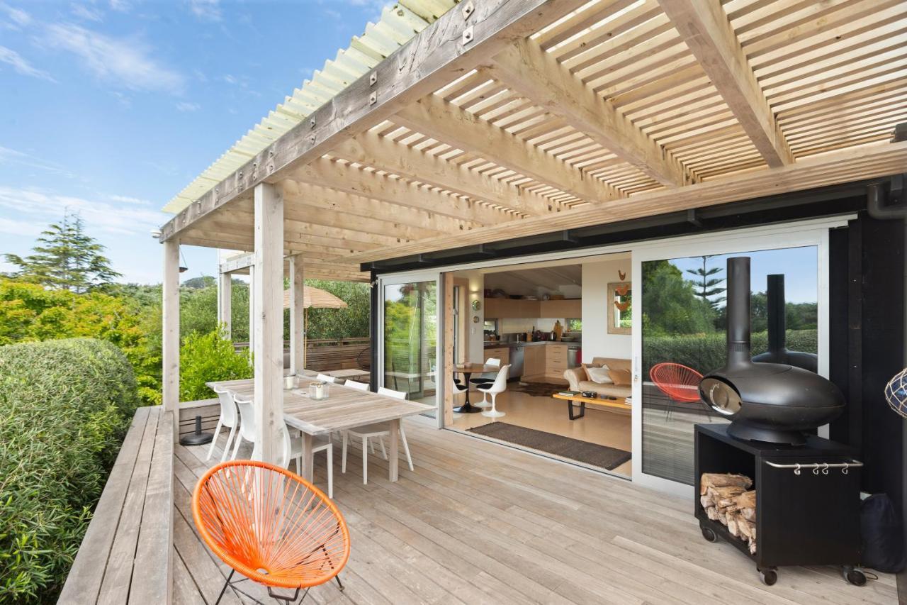 Palm Views - Stay Waiheke Palm Beach Buitenkant foto