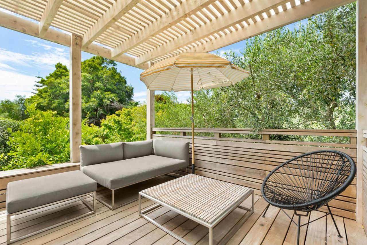 Palm Views - Stay Waiheke Palm Beach Buitenkant foto