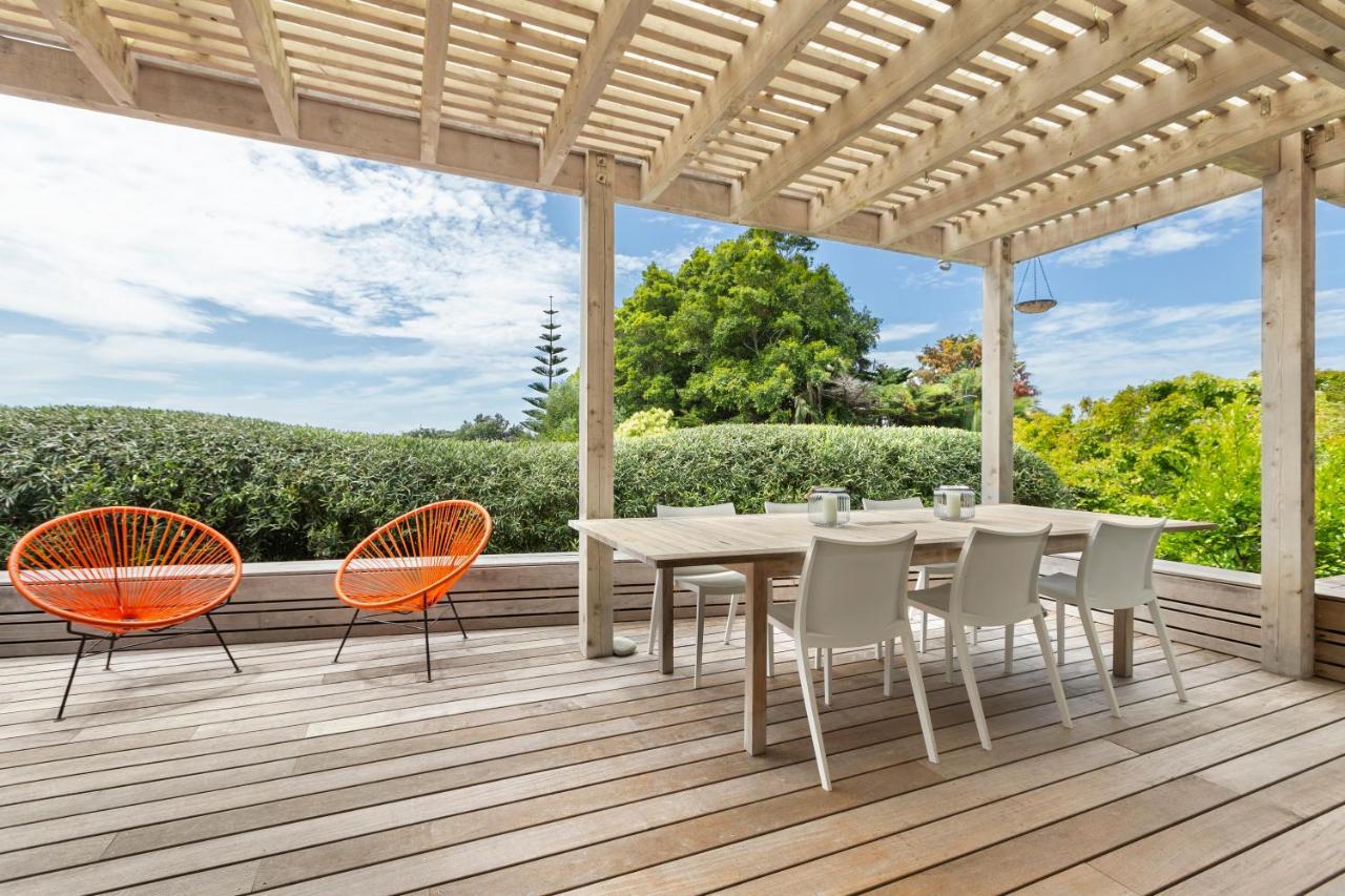 Palm Views - Stay Waiheke Palm Beach Buitenkant foto